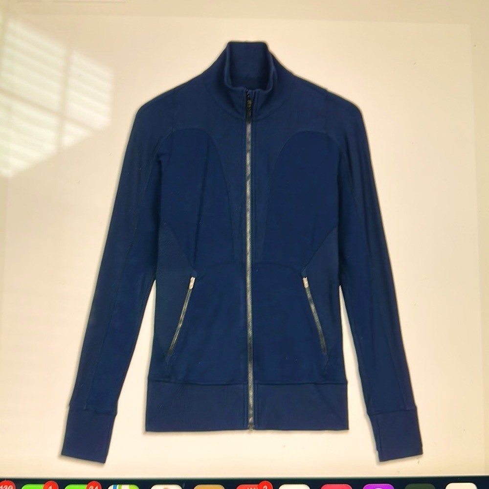 Lululemon Movement to Movement Jacket Nocturnal Teal Size 2